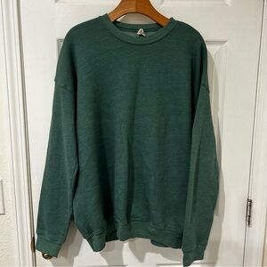 Men's Green Crewneck Sweater